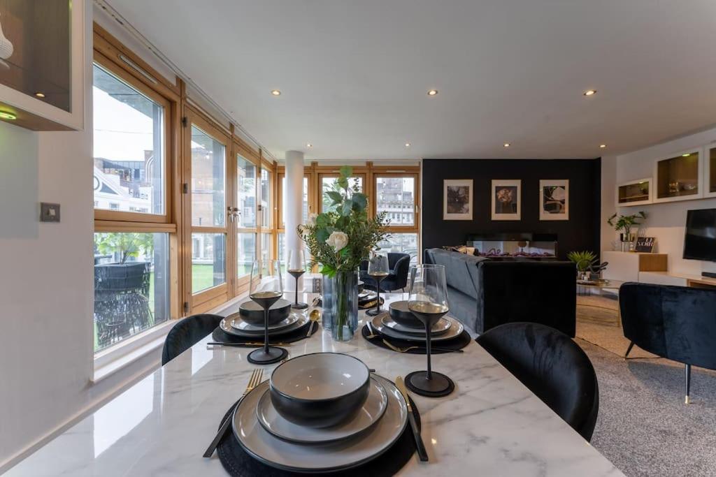 Penthouse Noir - Wyndale Living - Central Bham 2Br Birmingham Buitenkant foto