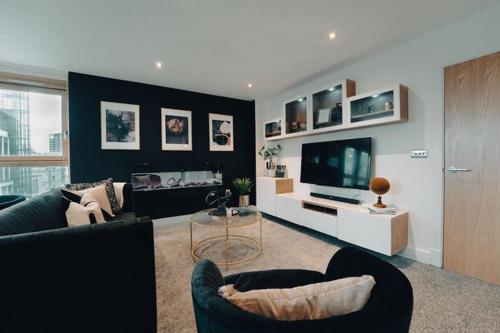 Penthouse Noir - Wyndale Living - Central Bham 2Br Birmingham Buitenkant foto